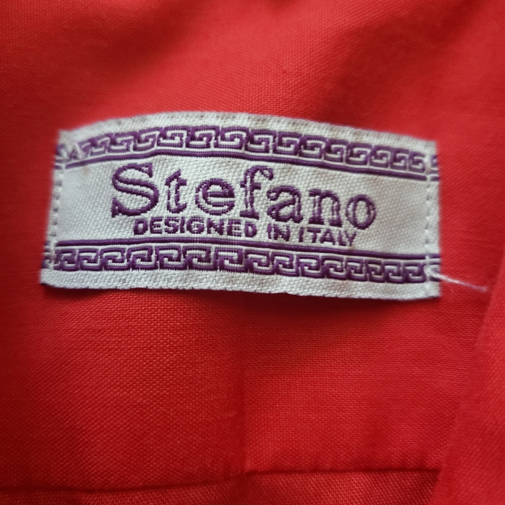 Red Stefano Button Down - image 2